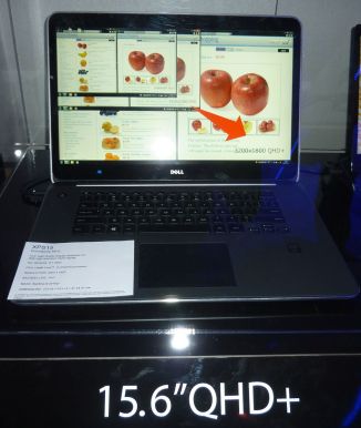 DELL laptop, 15.6-inch QHD+