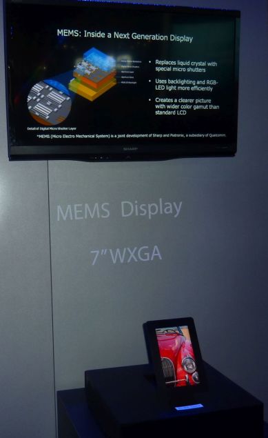 MEMS IGZO 7-inch WXGA